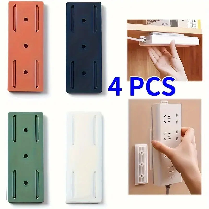 4 pcs Supports Muraux Adhésifs