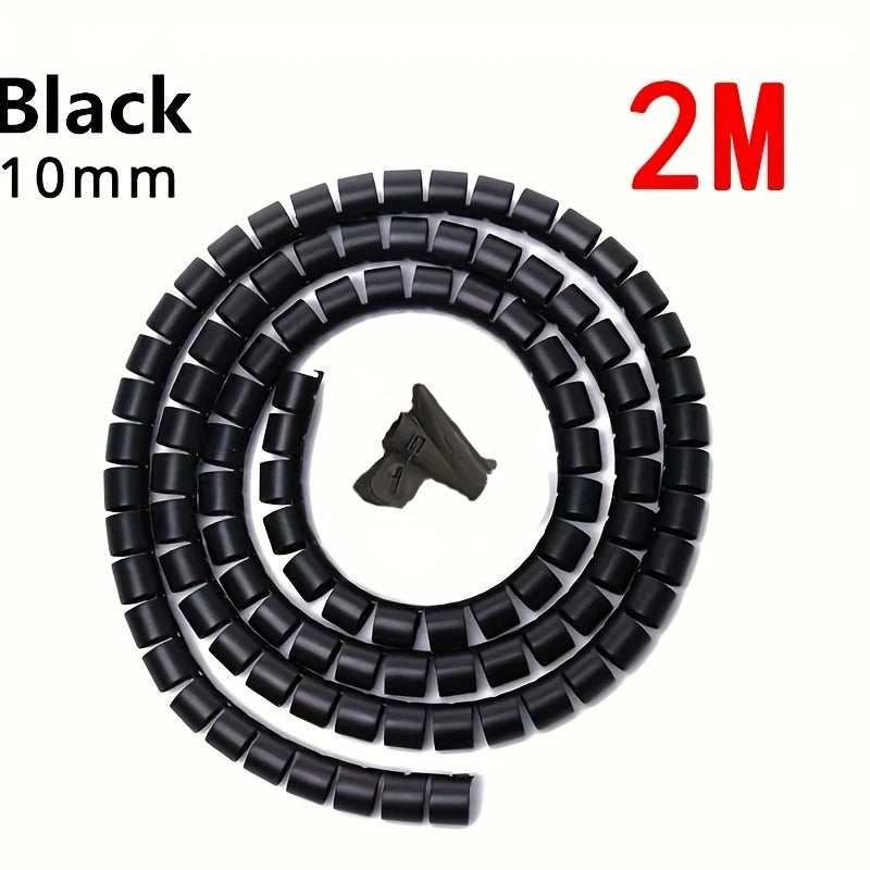 Spirale Cache-Câbles 2M Flexible
